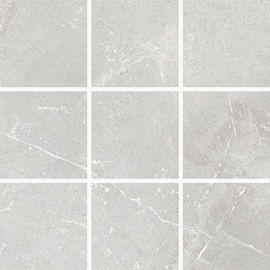 Beige Modern Bathroom Floor Tile / Slip Proof Cream Polished Porcelain Tiles